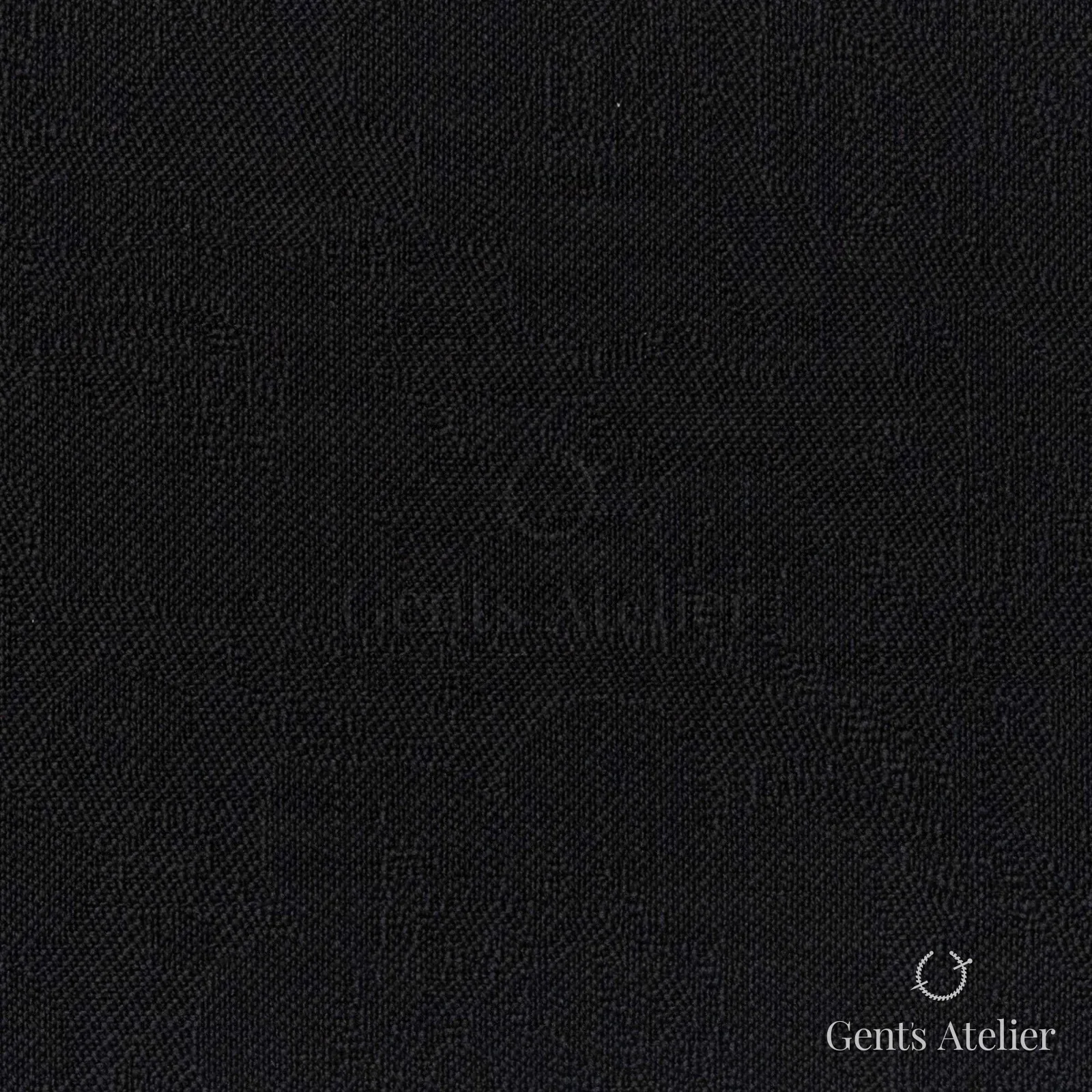 Костюмная ткань Marzoni 609 - 455 / 900 — Чёрный, узор, 100% шерсть