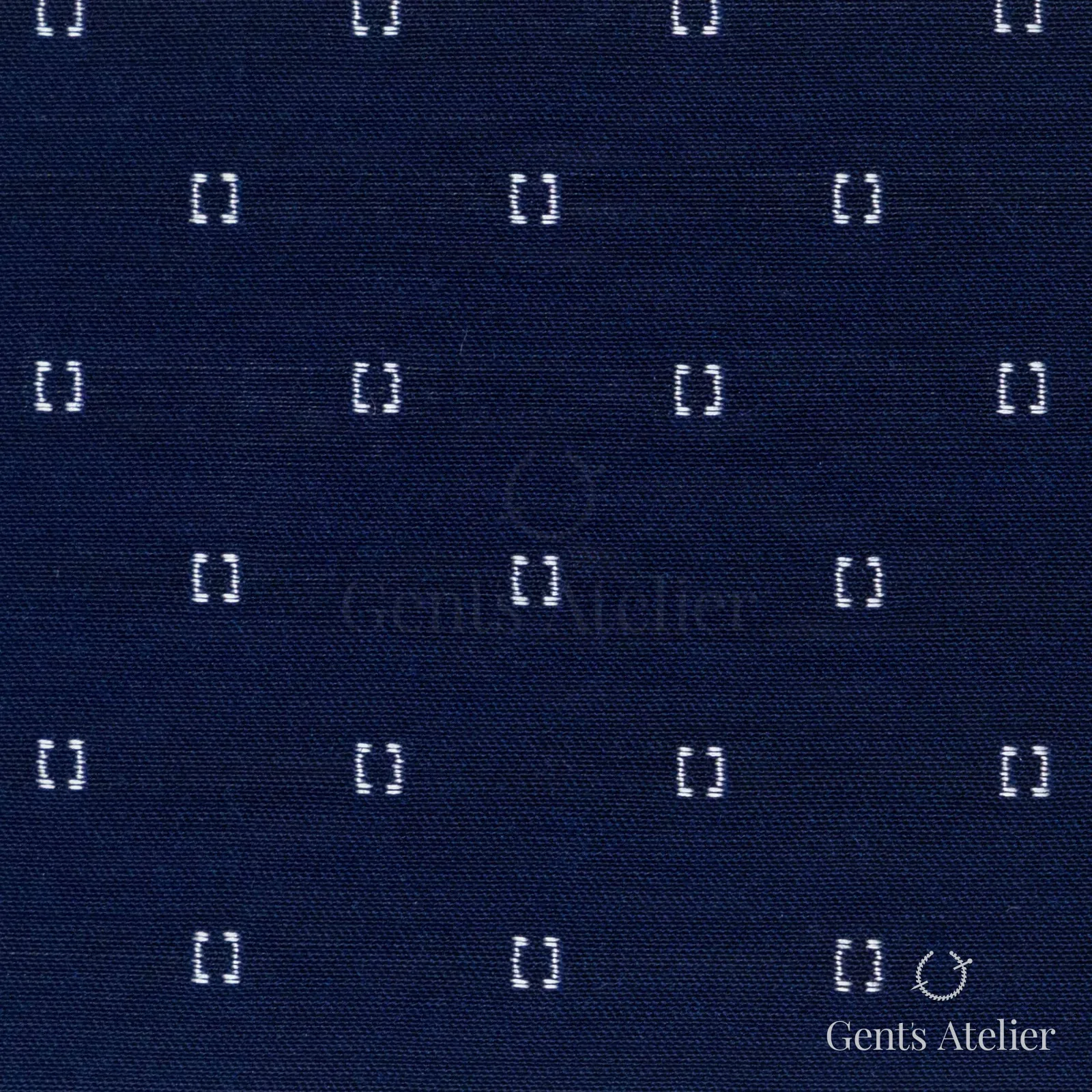 Костюмная ткань Marzoni 614 - 006 / 900 — Тёмно-синий, узор, 59% шерсть, 35% полиэстер, 6% шёлк