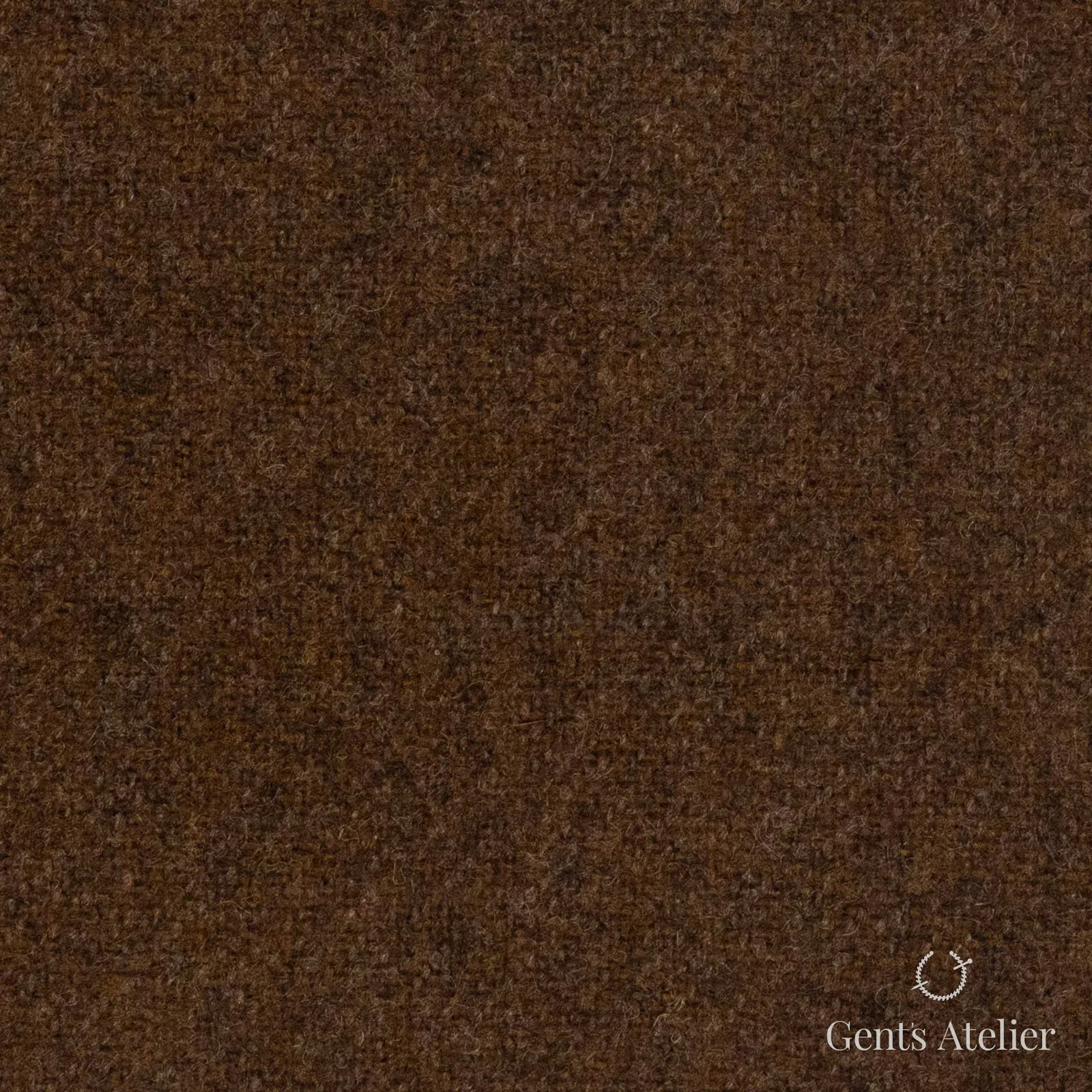 Костюмная ткань Marzoni 620 - 831 / 900 — Коричневый, меланж, 100% шерсть