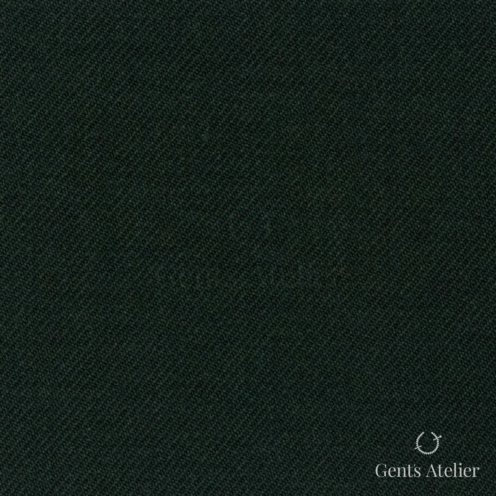 Костюмная ткань Marzoni 620 - 919 / 900 — Оливковый, однотонная, 100% шерсть