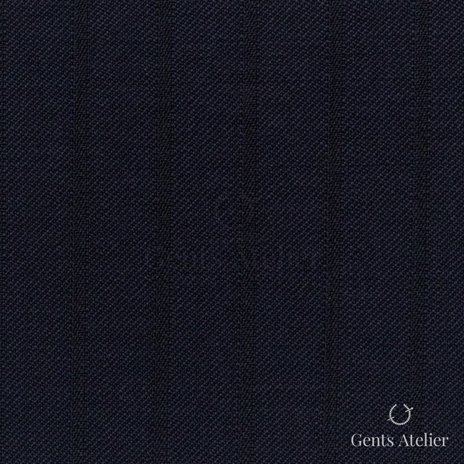Костюмная ткань Marzoni 621 - 117 / 900 — Тёмно-синий, однотонная, 100% шерсть