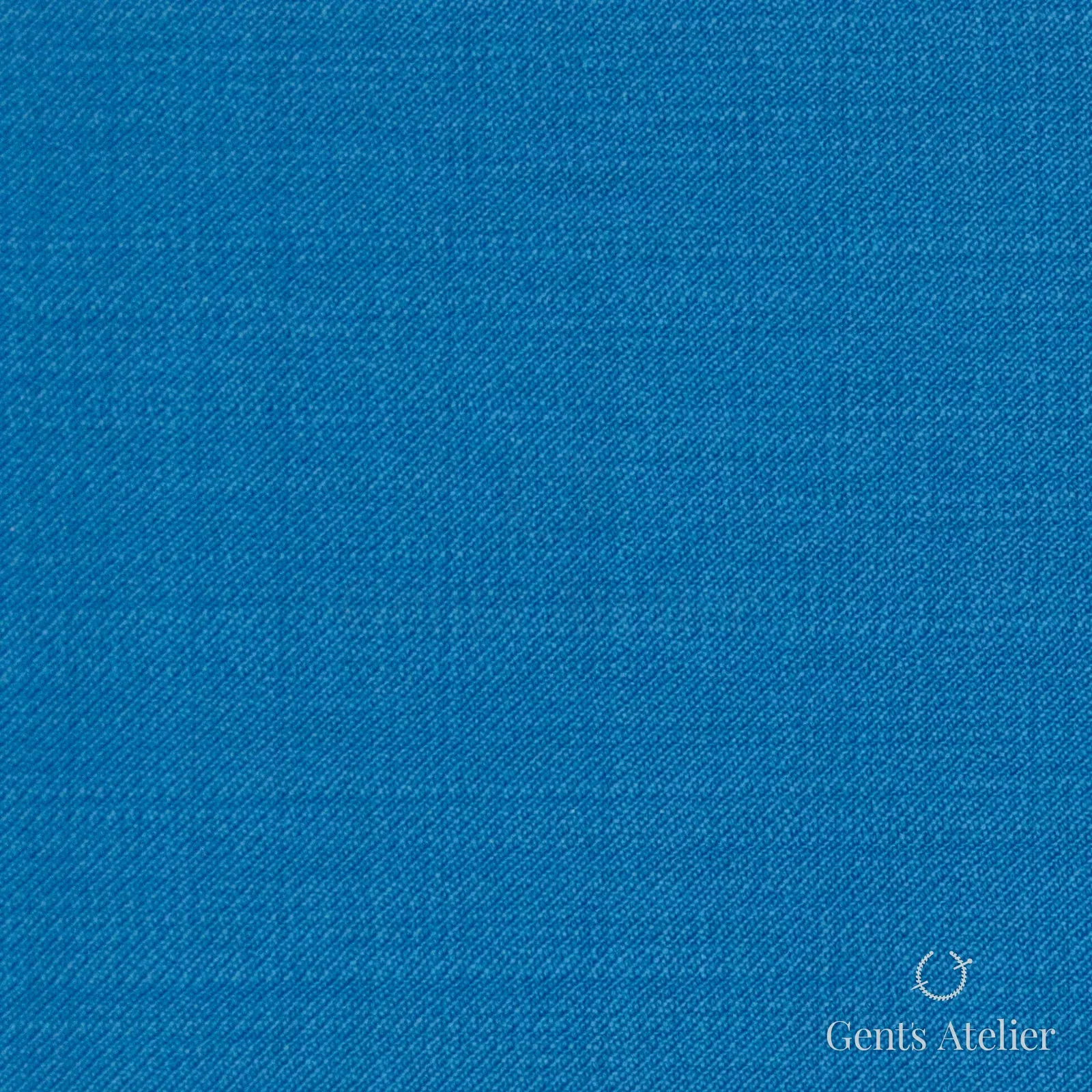 Костюмная ткань Marzoni 609 - 549 / 900 — Lake Blue, однотонная, 100% шерсть