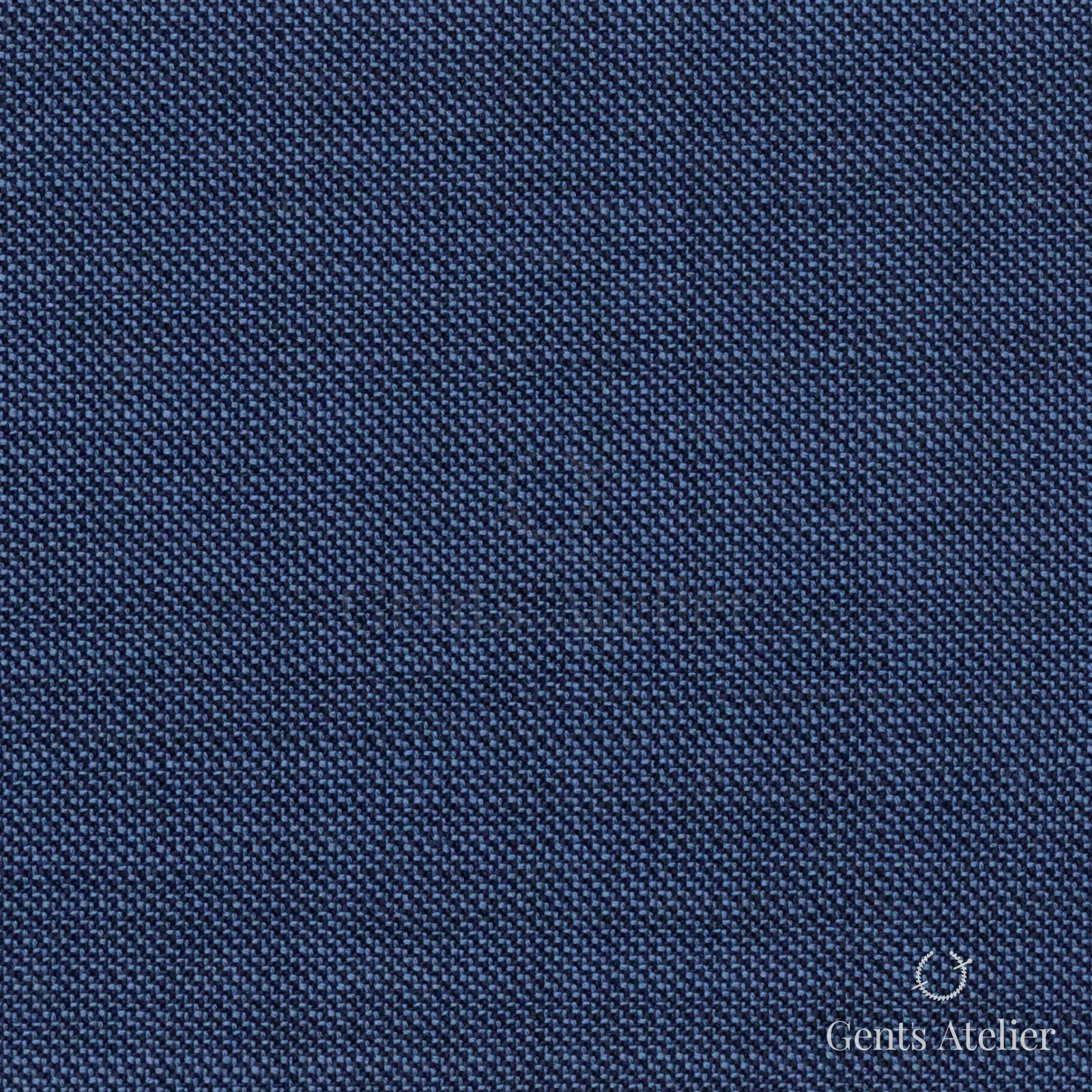Костюмная ткань Marzoni 609 - 562 / 900 — Синий, однотонная, 100% шерсть