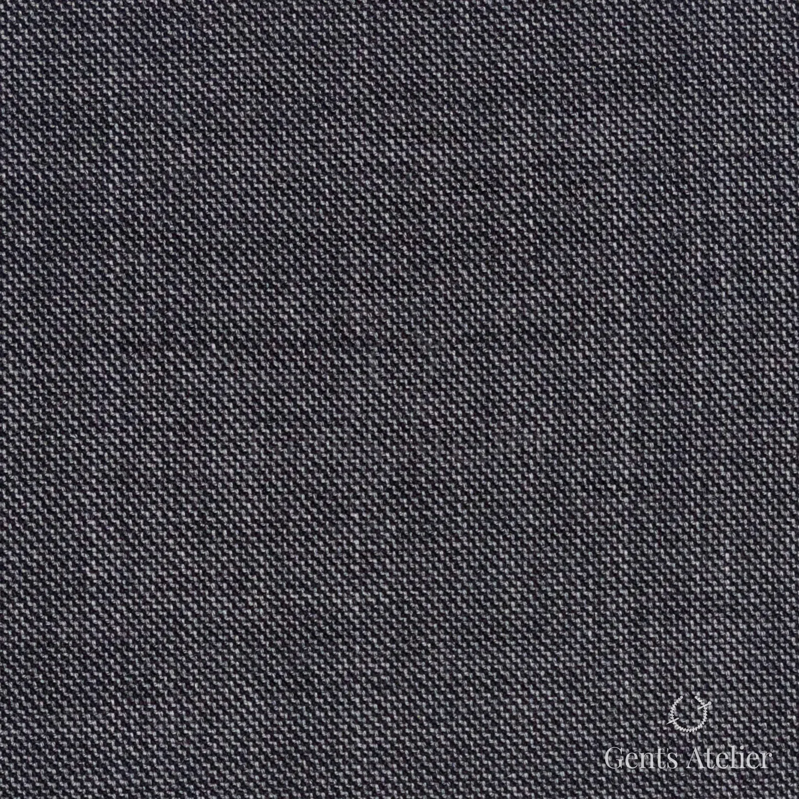 Костюмная ткань Marzoni 609 - 730 / 900 — Серый, меланж, 100% шерсть