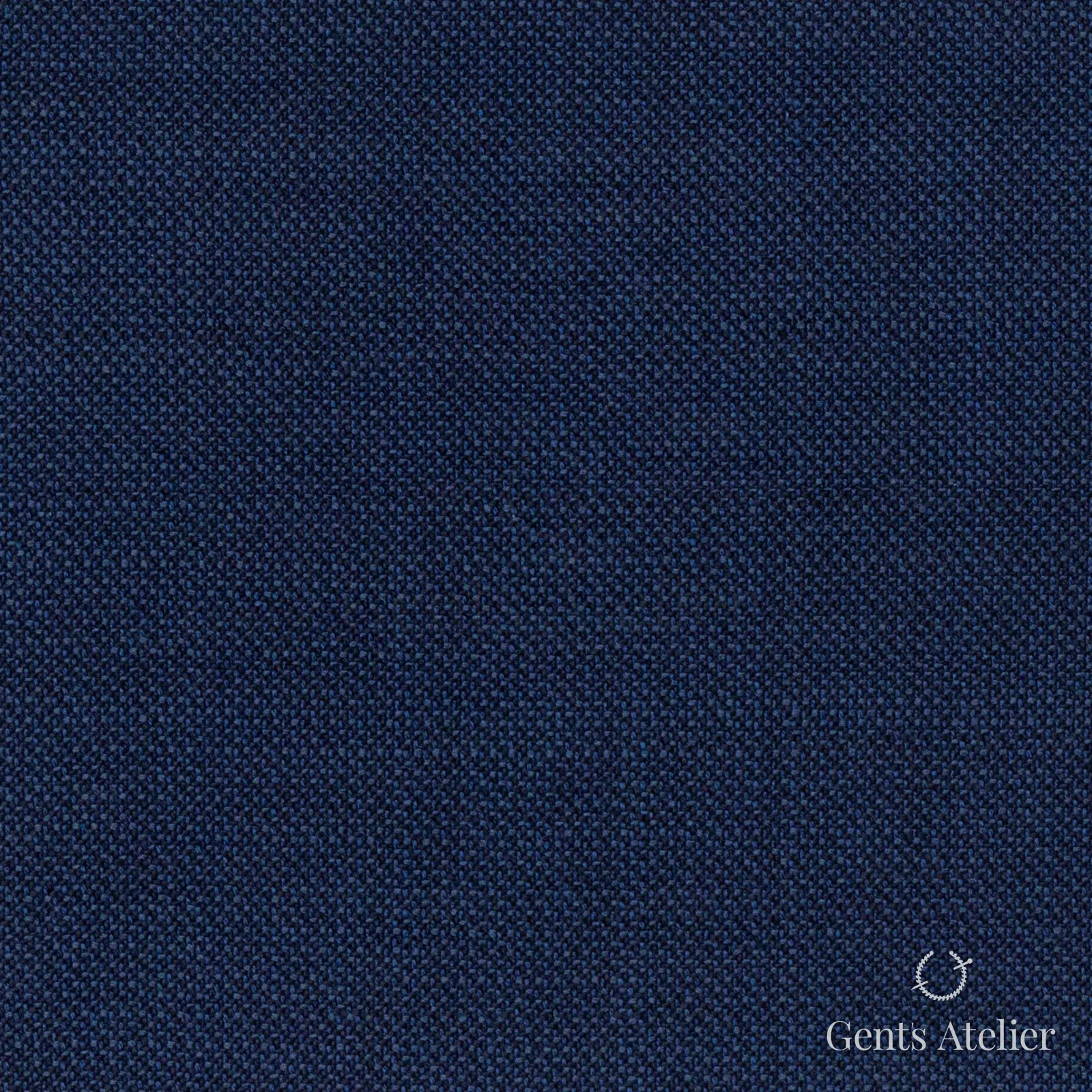 Костюмная ткань Marzoni 609 - 734 / 1000 — Тёмно-синий, однотонная, 100% шерсть