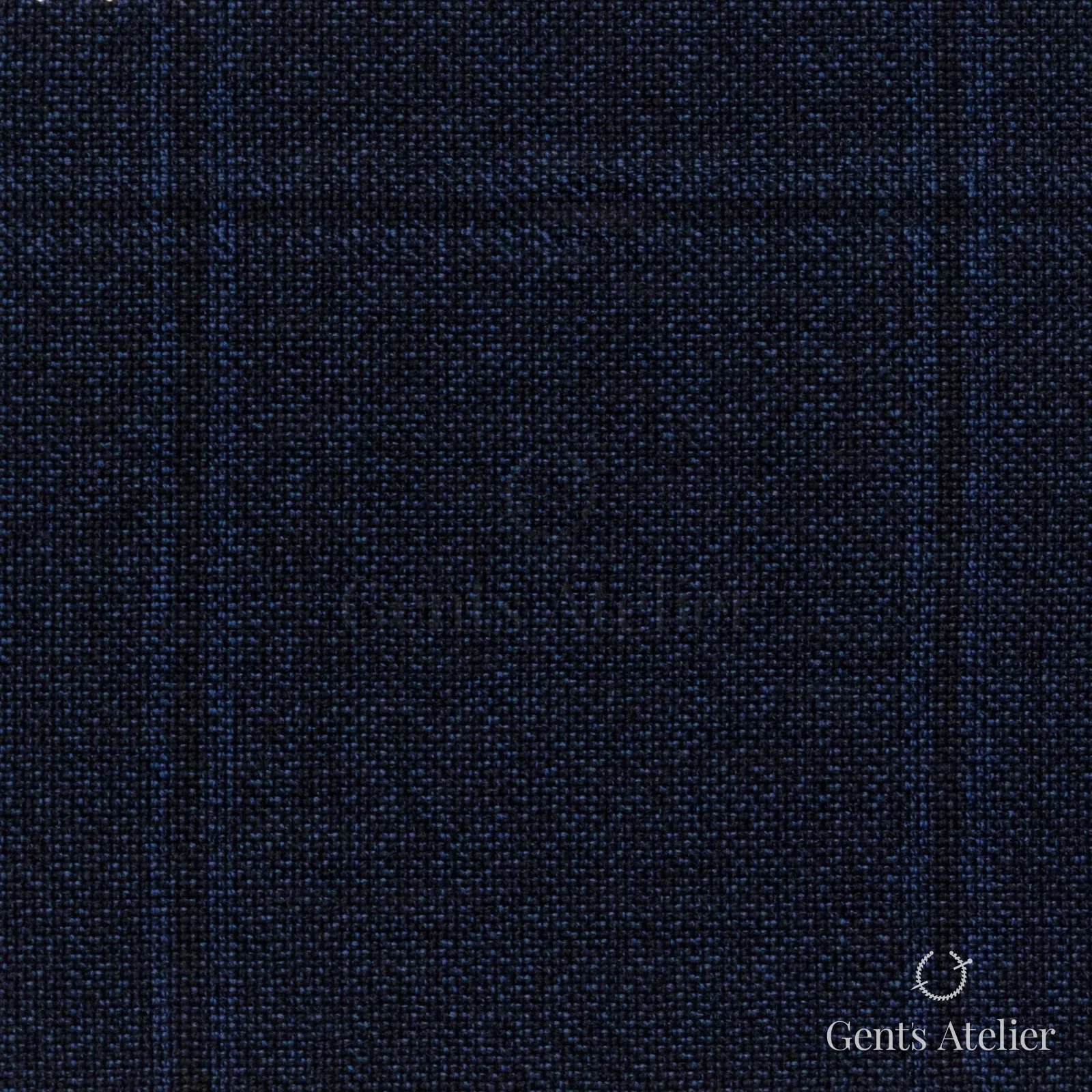 Костюмная ткань Marzoni 621 - 055 / 900 — Тёмно-синий, оконная клетка, 100% шерсть