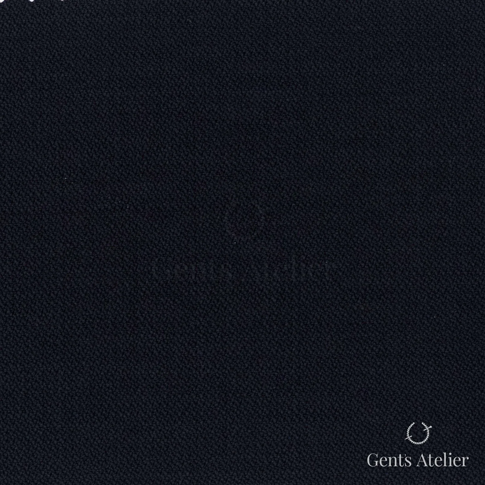 Костюмная ткань Marzoni 608 - 050 / 1500 — Тёмно-синий, однотонная, 100% шерсть
