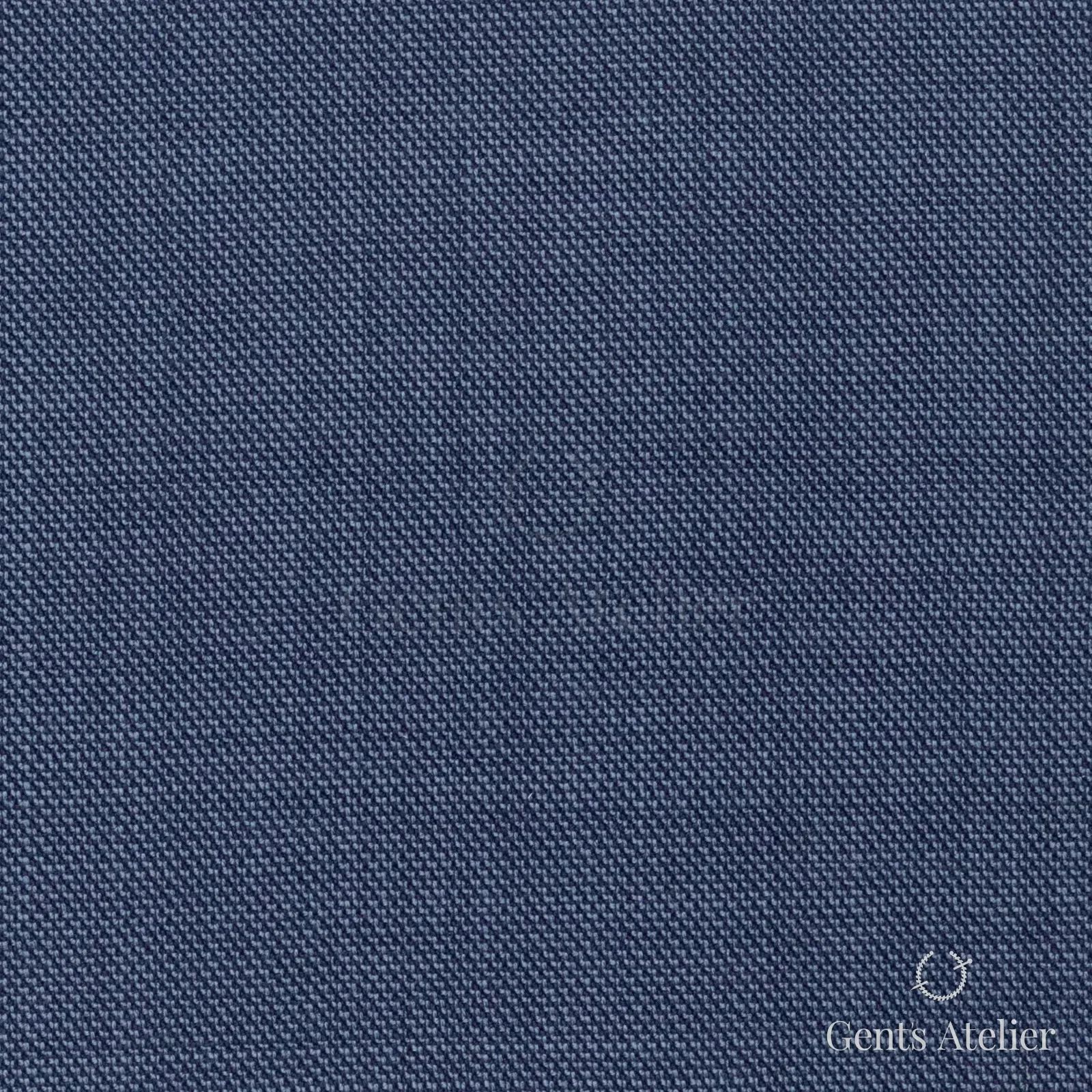 Костюмная ткань Marzoni 608 - 064 / 1500 — Greyish Blue, однотонная, 100% шерсть