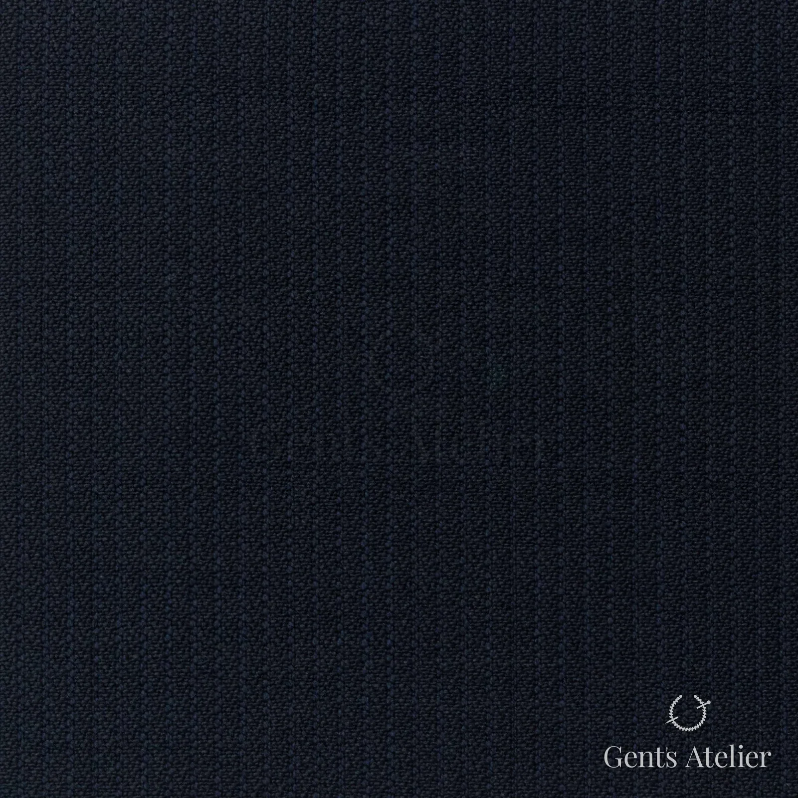 Костюмная ткань Marzoni 608 - 131 / 1500 — Тёмно-синий, однотонная, 100% шерсть