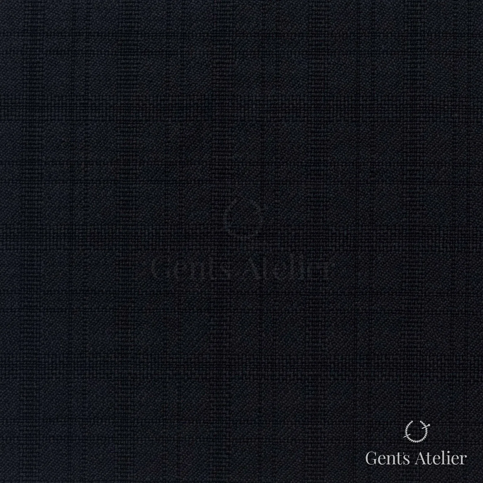 Костюмная ткань Marzoni 608 - 211 / 1500 — Чёрный, оконная клетка, 100% шерсть