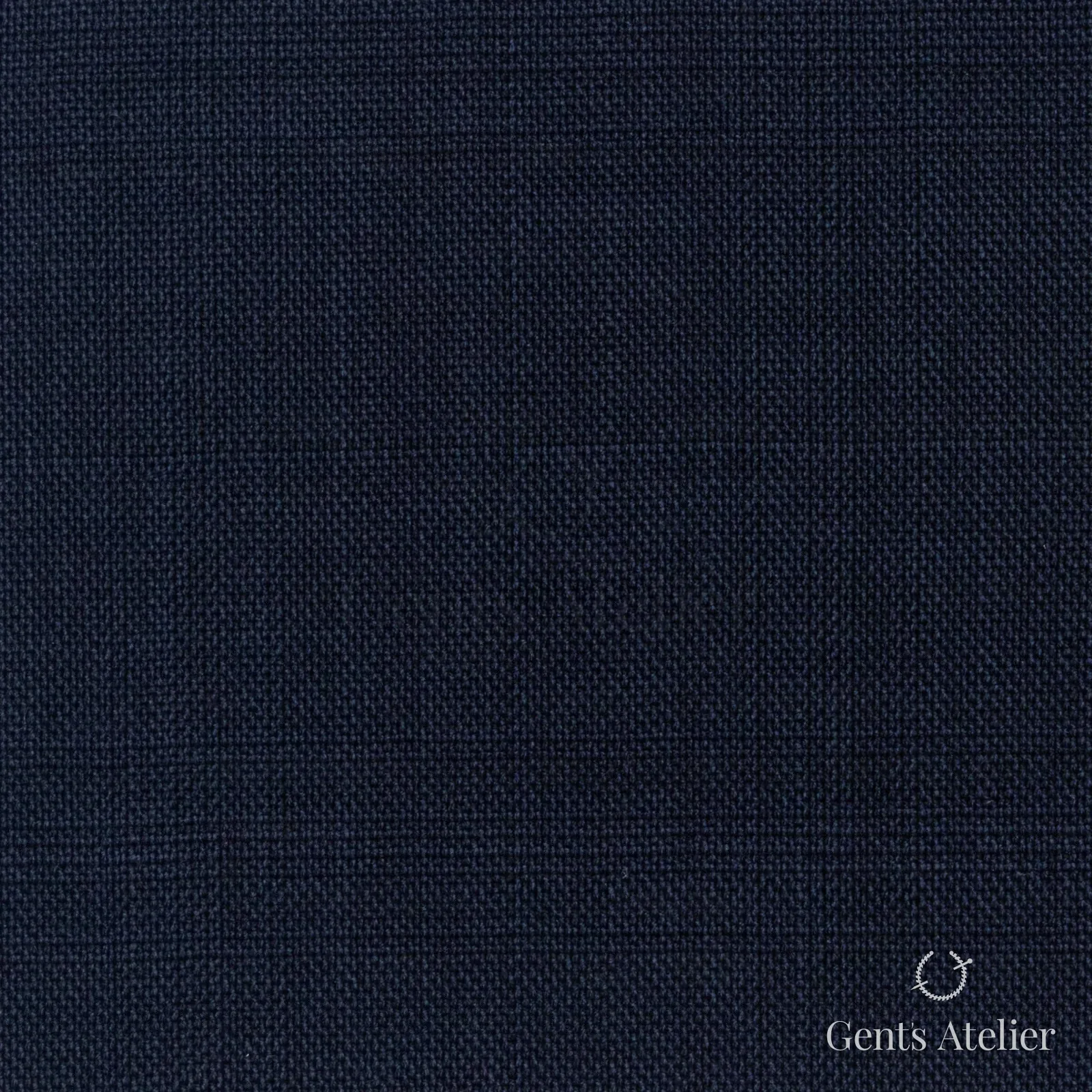 Костюмная ткань Marzoni 608 - 239 / 1500 — Тёмно-синий, однотонная, 100% шерсть