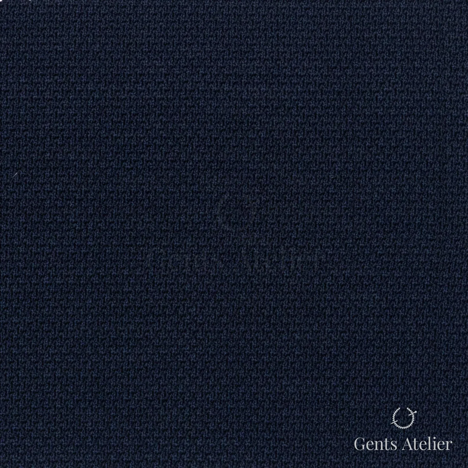 Костюмная ткань Marzoni 608 - 257 / 1500 — Тёмно-синий, узор, 100% шерсть