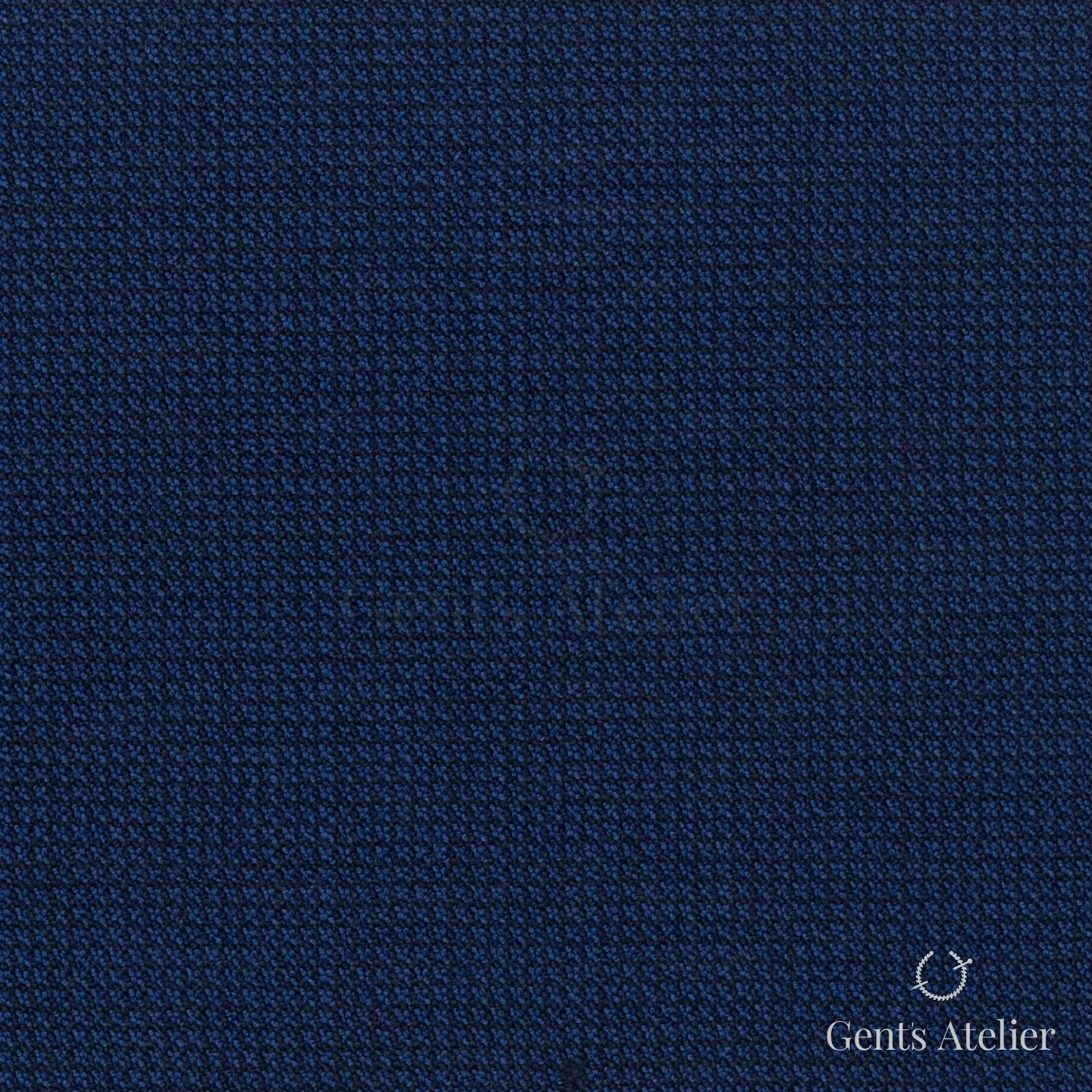 Костюмная ткань Marzoni 628 - 714 / 1200 — Синий, узор, 92% шерсть, 8% кашемир
