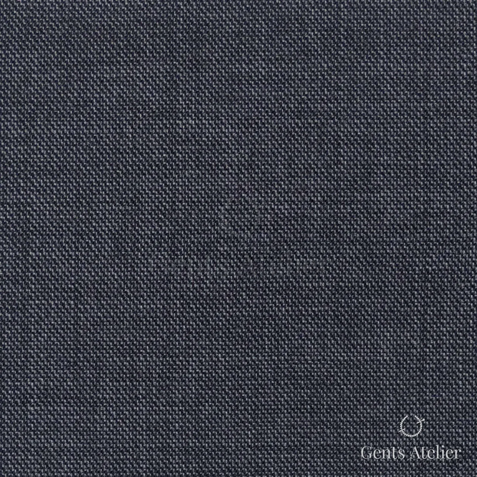 Костюмная ткань Marzoni 725 - 437 / 1400 — Серый, меланж, 100% шерсть