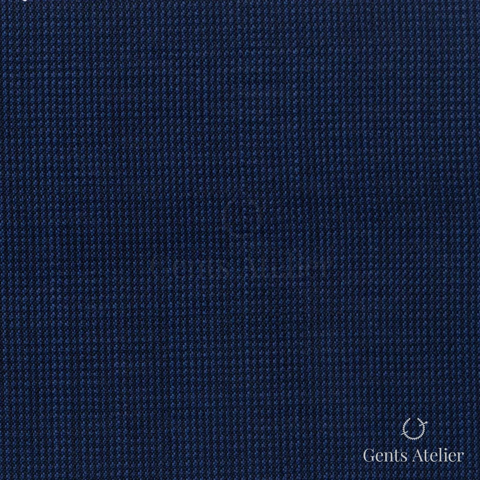Костюмная ткань Marzoni 725 - 443 / 1400 — Синий, гусиная лапка, 100% шерсть