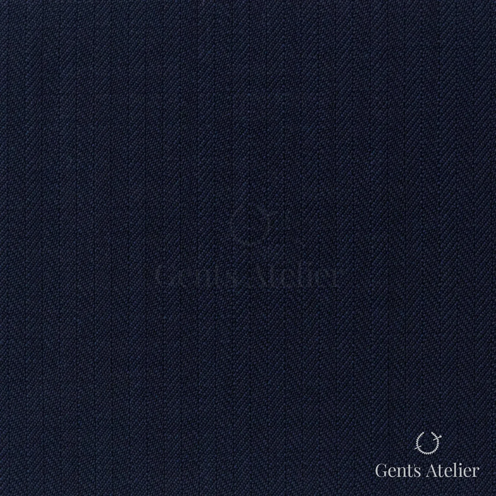 Костюмная ткань Marzoni 725 - 466 / 1400 — Тёмно-синий, ёлочка, 100% шерсть