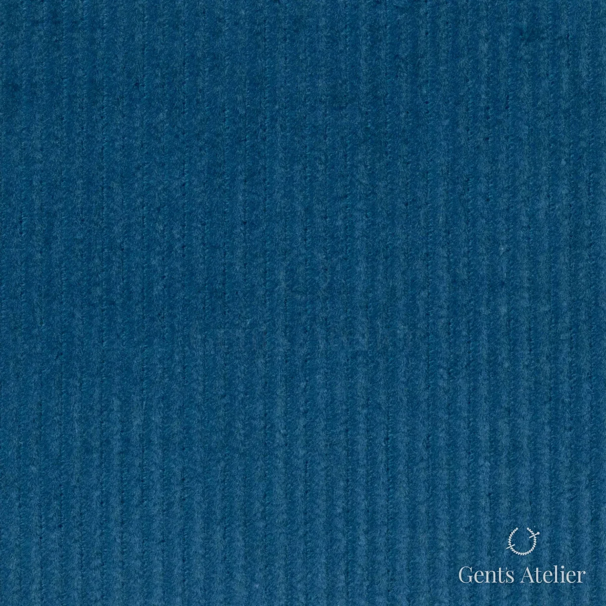 Костюмная ткань Marzoni 605 - 480 / 500 — Бирюзовый, вельвет, 100% Cotton