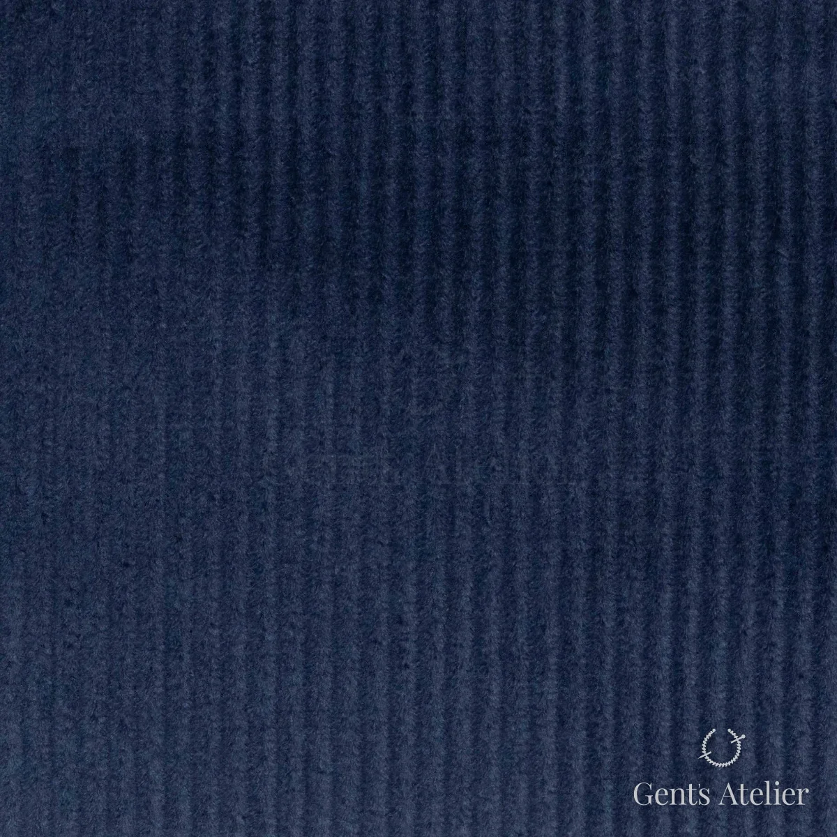 Костюмная ткань Marzoni 605 - 482 / 500 — Тёмно-синий, вельвет, 100% Cotton