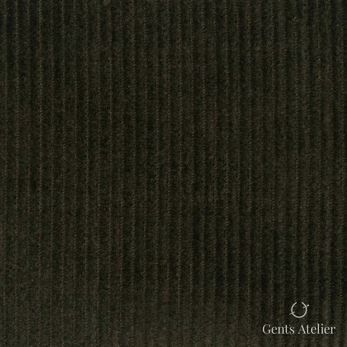Костюмная ткань Marzoni 605 - 486 / 500 — Оливковый, однотонная, 100% Cotton