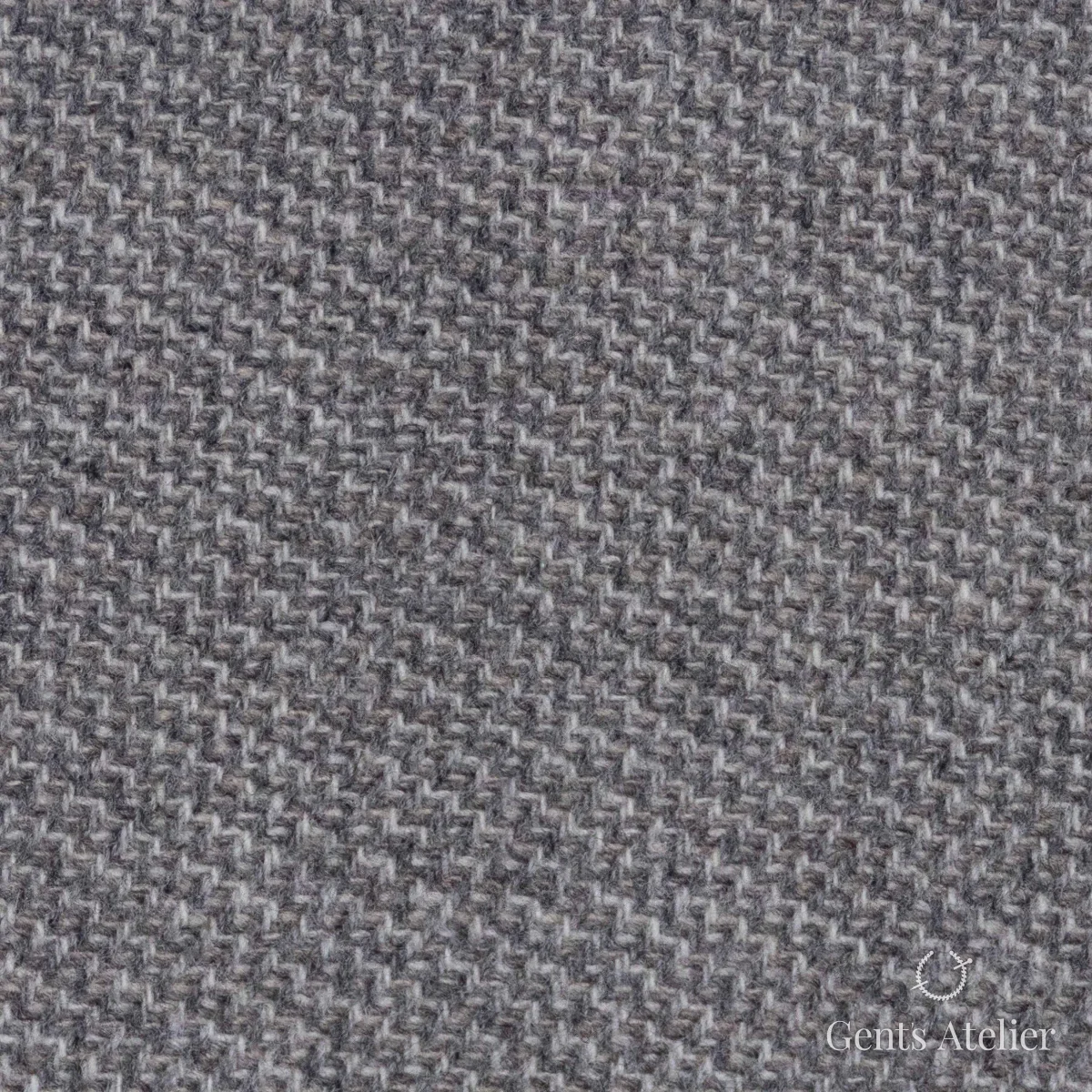 Костюмная ткань Marzoni 651 - 596 / 1500 — Серый, меланж, 90% шерсть, 10% Cashmere