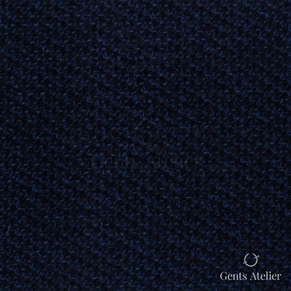 Костюмная ткань Marzoni 651 - 598 / 1500 — Тёмно-синий, меланж, 90% шерсть, 10% Cashmere