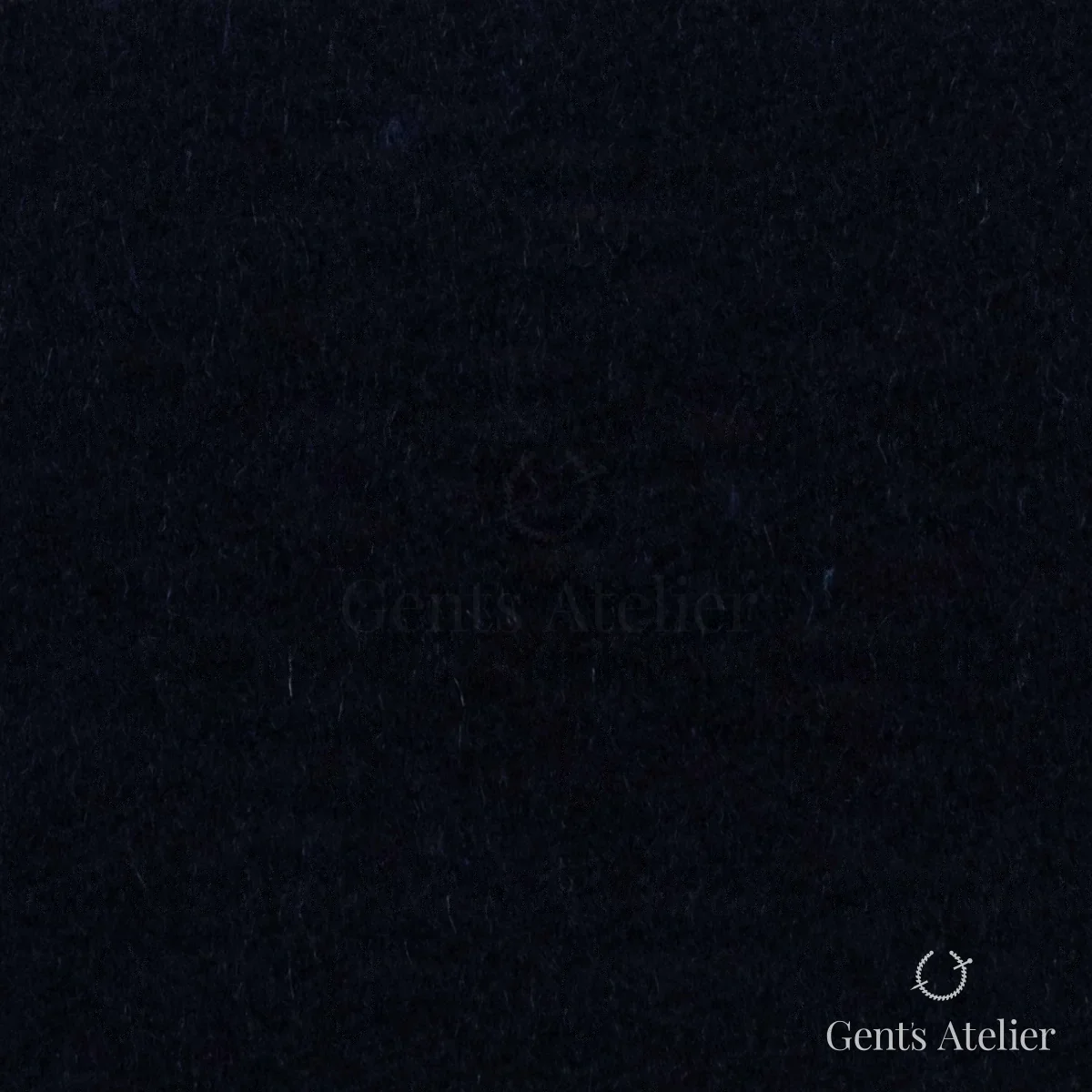 Костюмная ткань Marzoni 665 - 117 / 1600 — Тёмно-синий, однотонная, 90% шерсть / 10% Cashmere