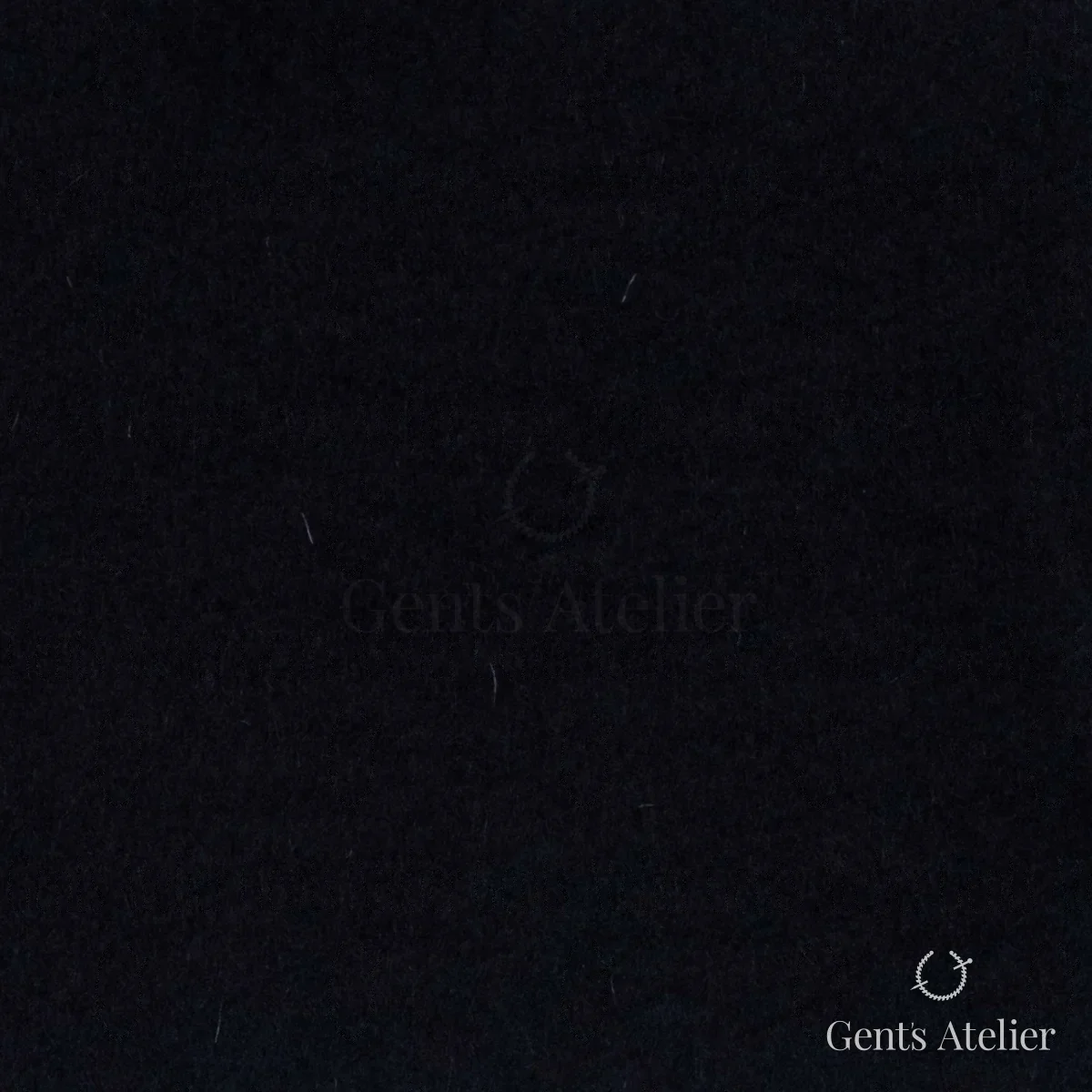 Костюмная ткань Marzoni 665 - 148 / 1600 — Тёмно-синий, однотонная, 90% шерсть / 10% Cashmere
