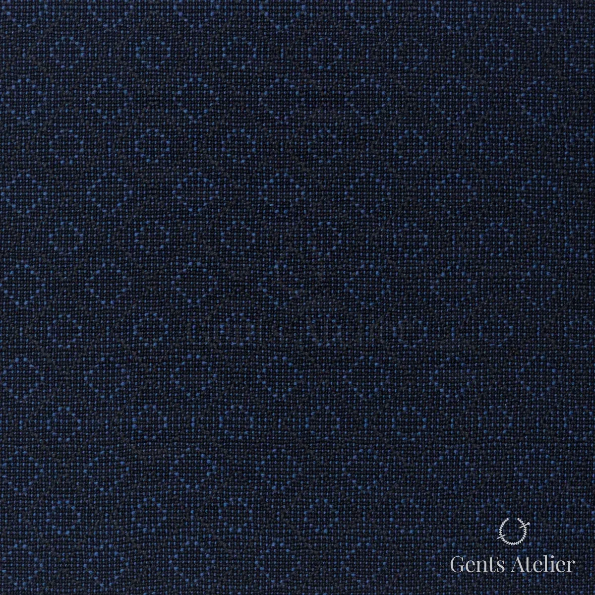 Костюмная ткань Marzoni 606 - 995 / 900 — Синий, меланж, 100% шерсть
