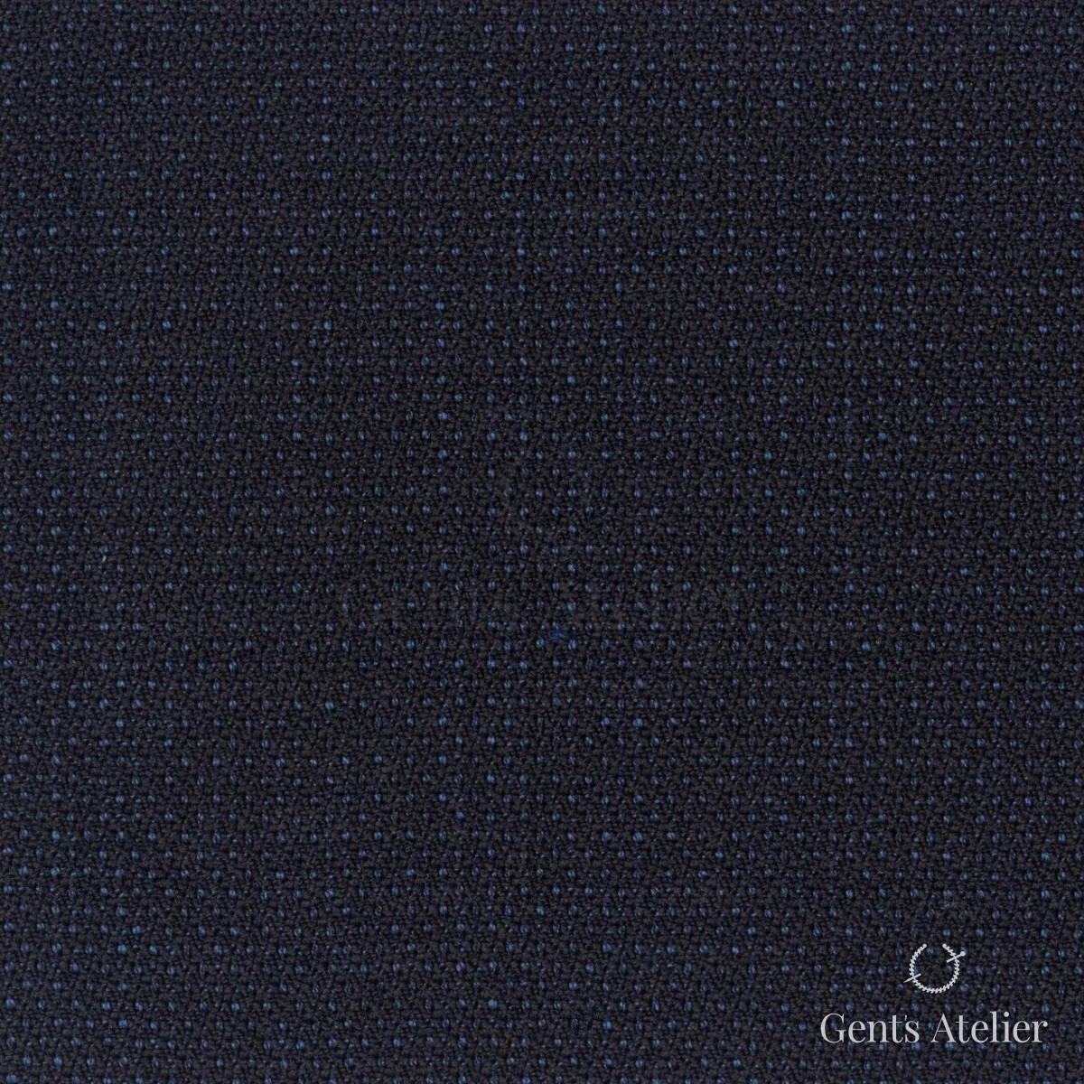 Костюмная ткань Marzoni 607 - 613 / 900 — Тёмно-синий, меланж, 100% шерсть