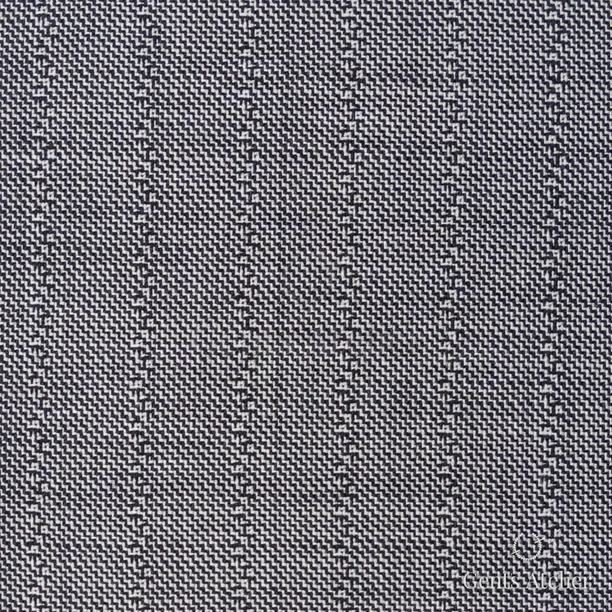 Костюмная ткань Marzoni 609 - 408 / 1000 — Серый, меланж, 100% шерсть