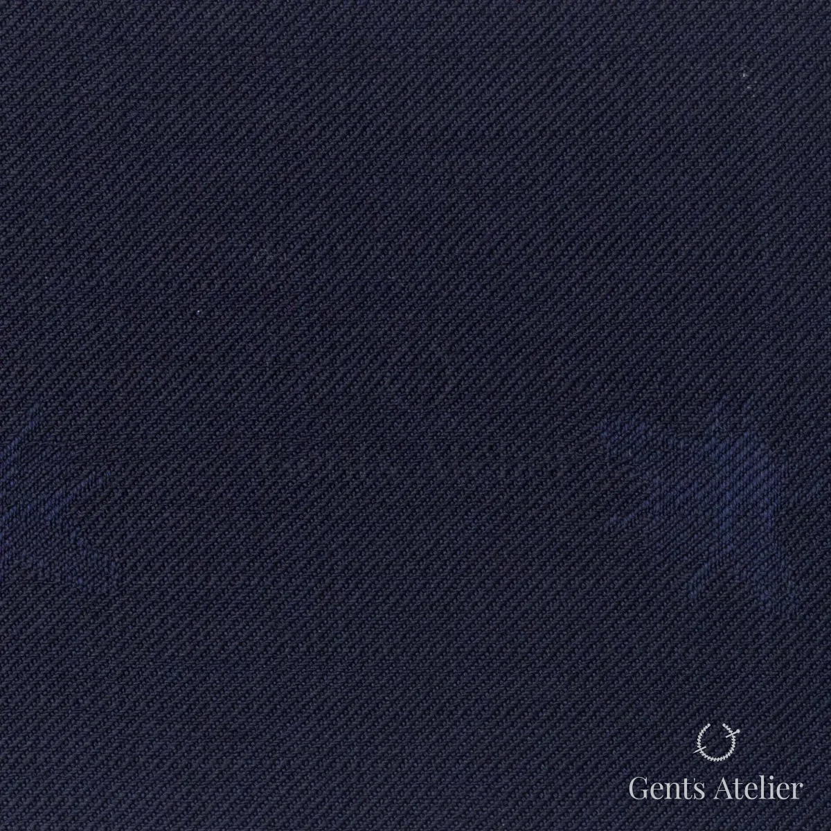 Костюмная ткань Marzoni 609 - 447 / 1000 — Тёмно-синий, однотонная, 100% шерсть
