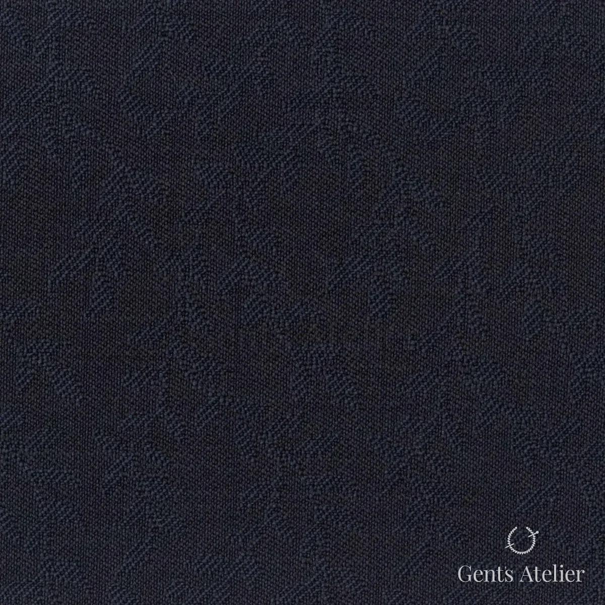 Костюмная ткань Marzoni 609 - 458 / 900 — Тёмно-синий, однотонная, 100% шерсть
