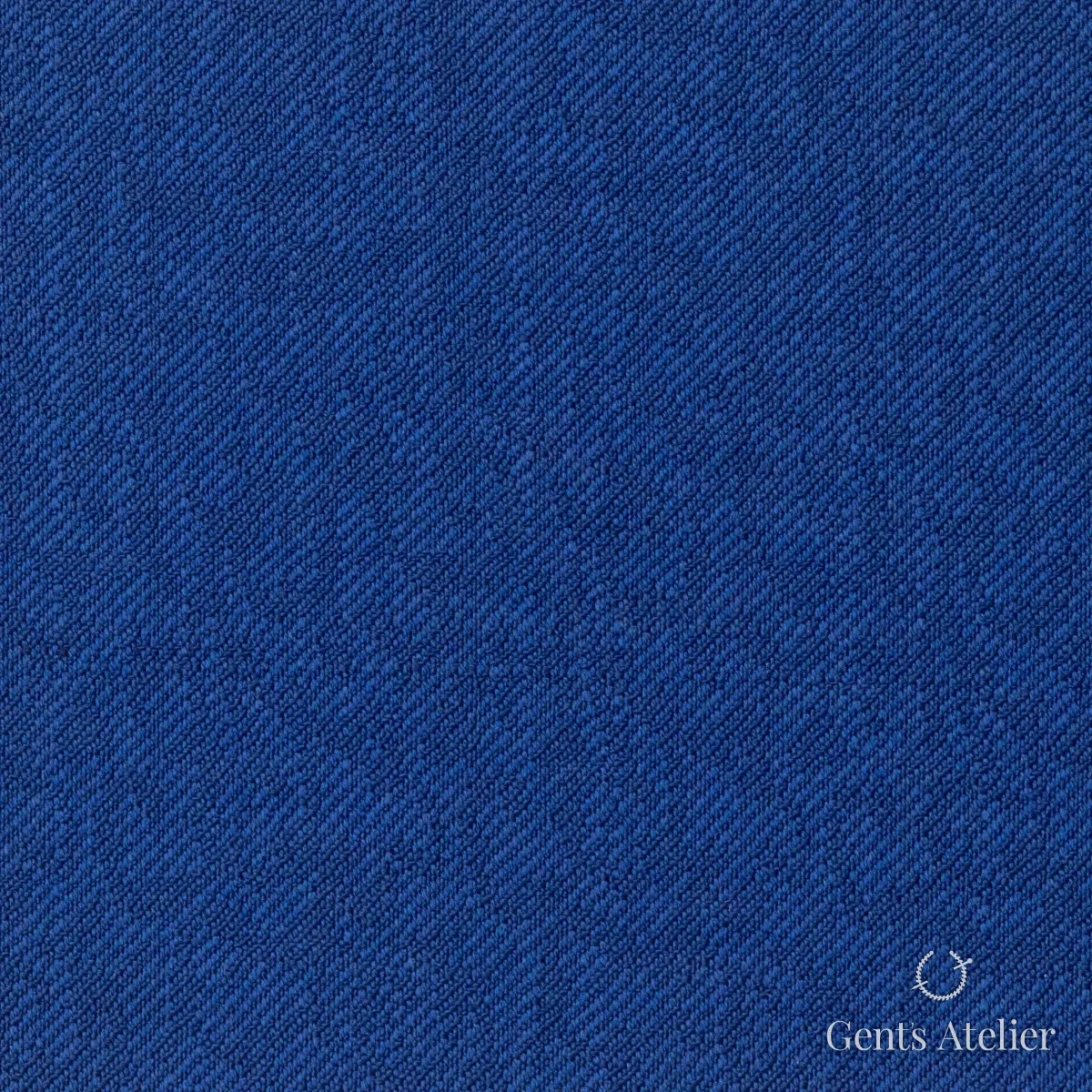 Костюмная ткань Marzoni 609 - 641 / 900 — Синий, однотонная, 100% шерсть