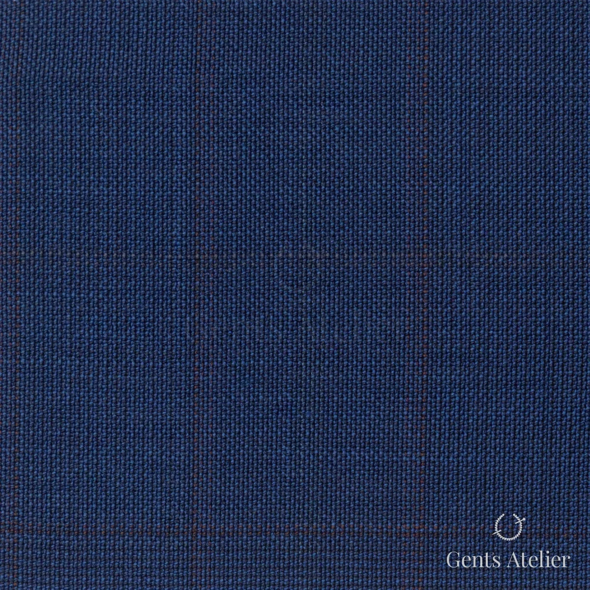 Костюмная ткань Marzoni 609 - 667 / 900 — Синий, меланж, 100% шерсть