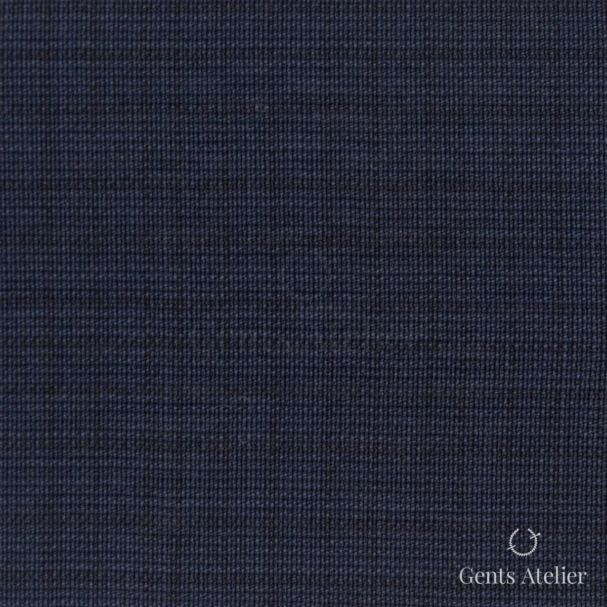 Костюмная ткань Marzoni 609 - 767 / 1000 — Синий, меланж, 100% шерсть