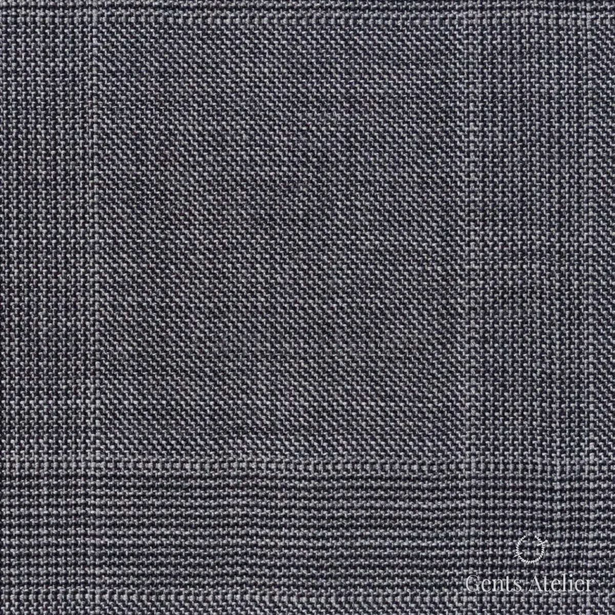 Костюмная ткань Marzoni 609 - 867 / 1000 — Серый, однотонная, 100% шерсть
