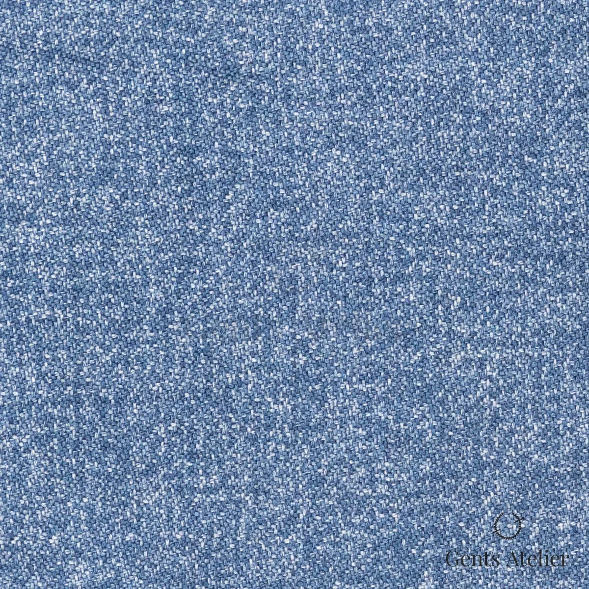 Костюмная ткань Marzoni 611 - 516 / 1300 — Бирюзовый, меланж, 100% Silk