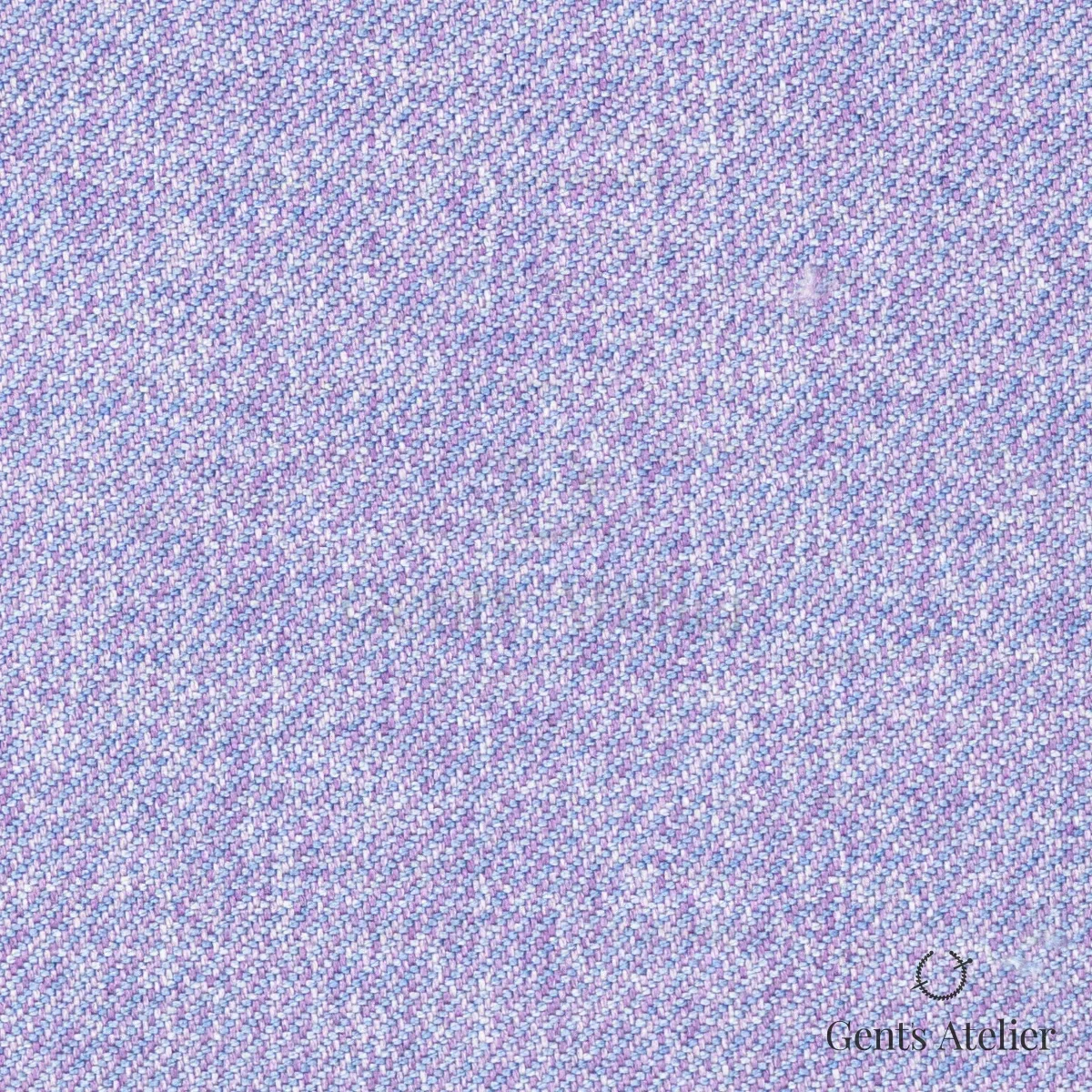 Костюмная ткань Marzoni 611 - 518 / 1300 — Лавандовый, меланж, 100% Silk