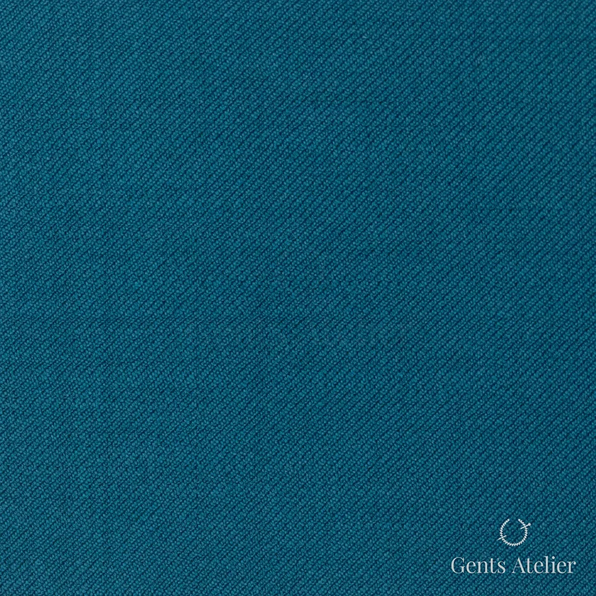 Костюмная ткань Marzoni 620 - 788 / 700 — Бирюзовый, однотонная, 100% шерсть