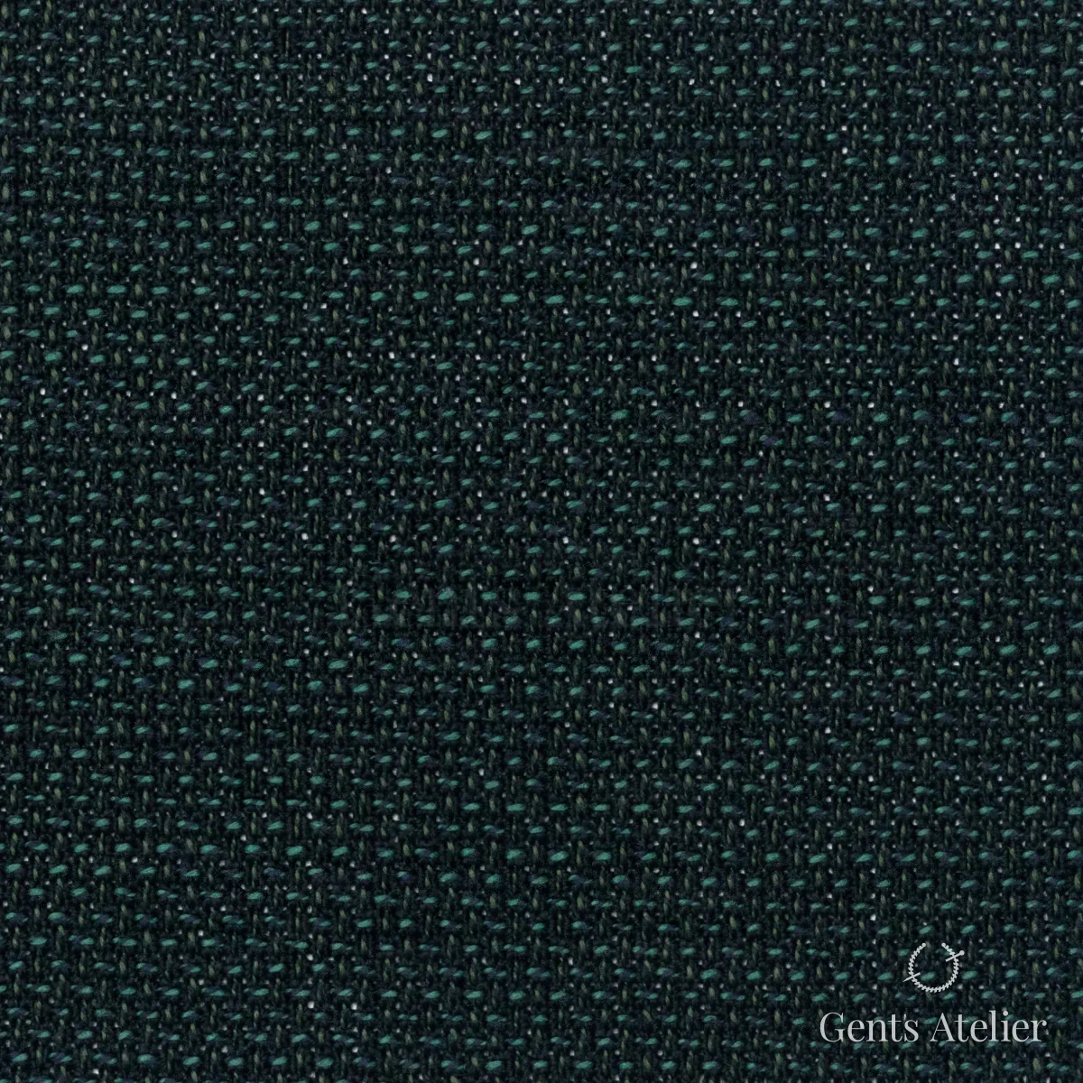 Костюмная ткань Marzoni 602 - 098 / 800 — Оливковый, меланж, 100% шерсть