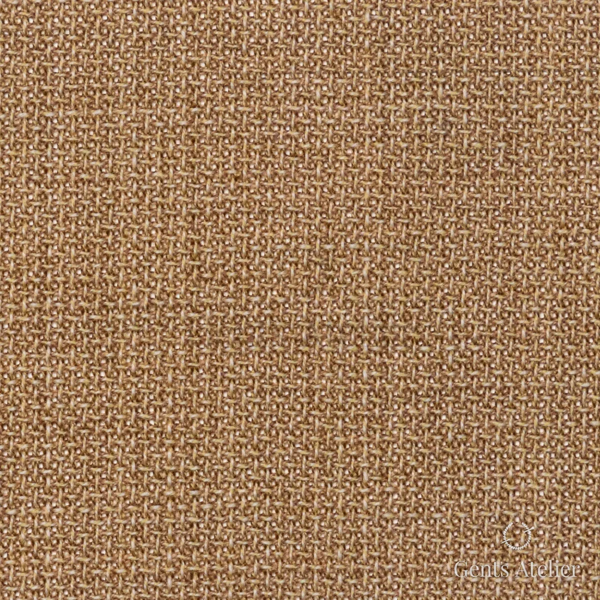 Костюмная ткань Marzoni 602 - 099 / 800 — Светло-коричневый, однотонная, 100% шерсть