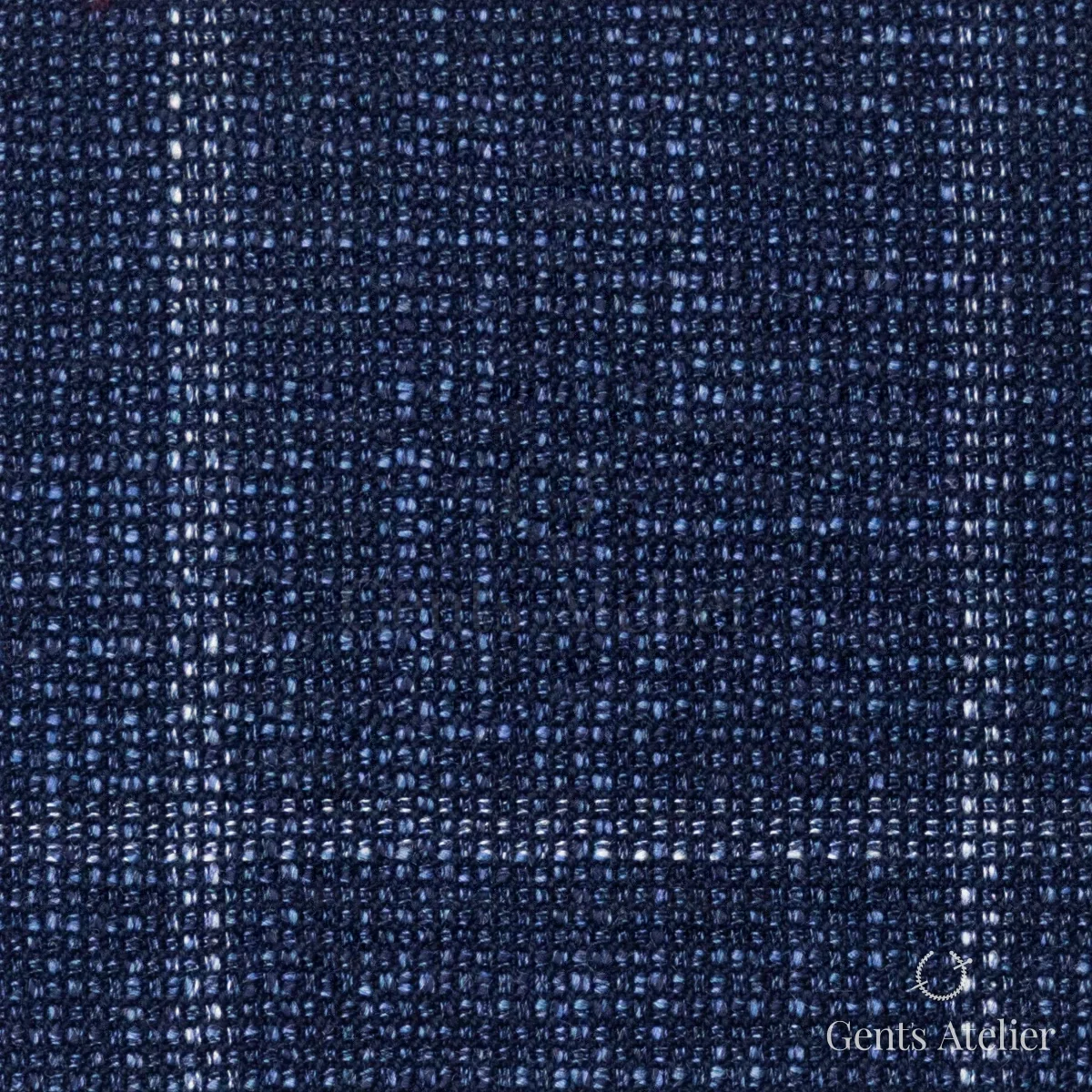 Костюмная ткань Marzoni 612 - 003 / 1200 — Синий / Белый, меланж, 55% Viseose, 44% шерсть, 1% Elastane