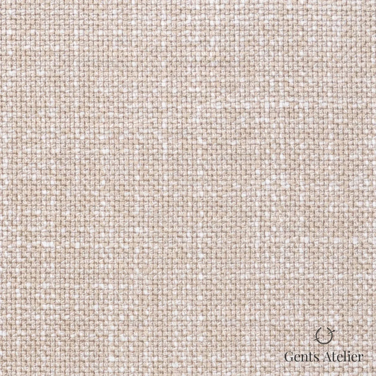 Костюмная ткань Marzoni 612 - 536 / 1000 — Молочно-белый, меланж, 100% Bamboo