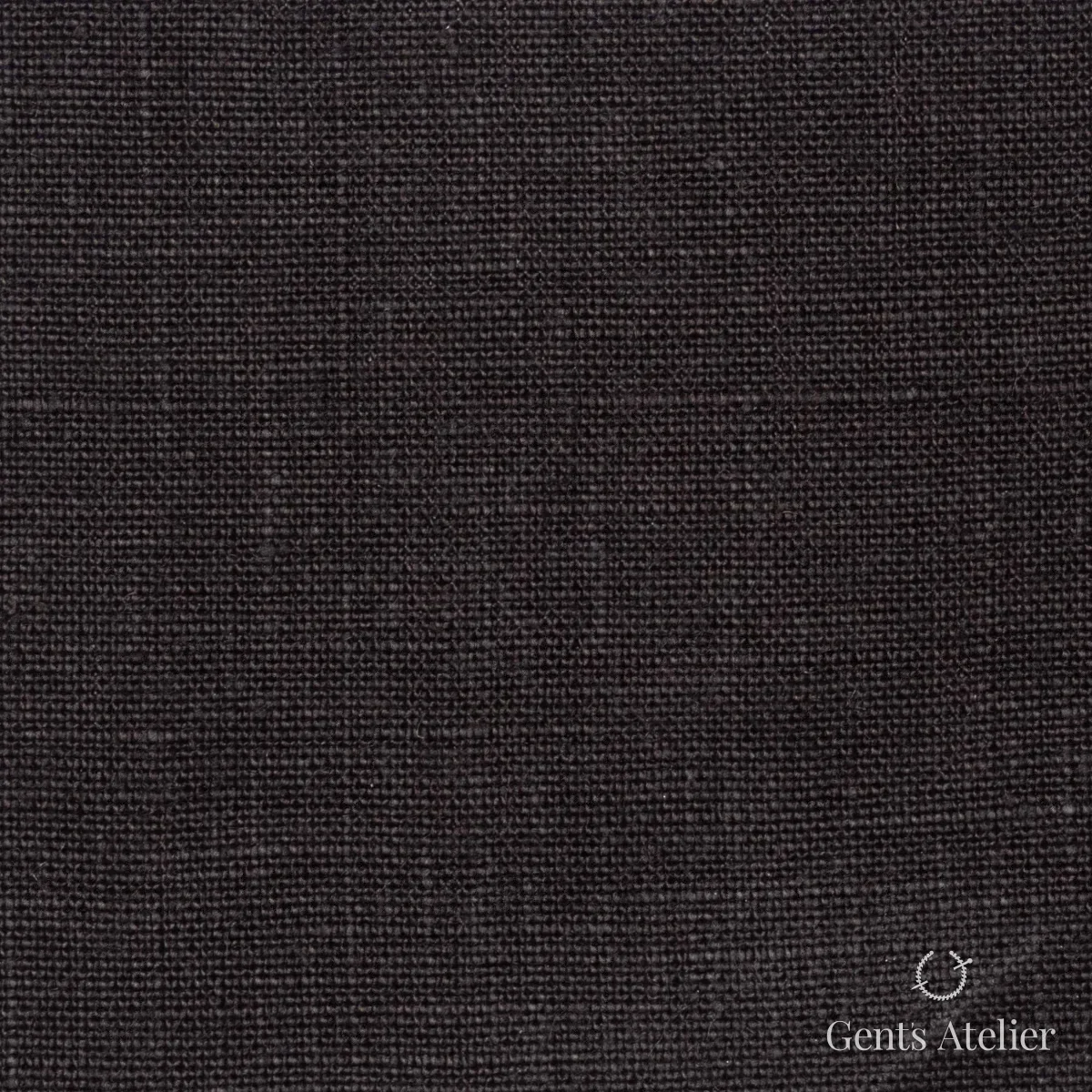 Костюмная ткань Marzoni 613 - 051 / 700 — Коричневый, однотонная, 100% Linen