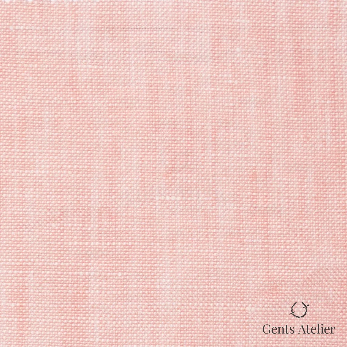Костюмная ткань Marzoni 613 - 535 / 900 — Светло-розовый, однотонная, 100% Linen
