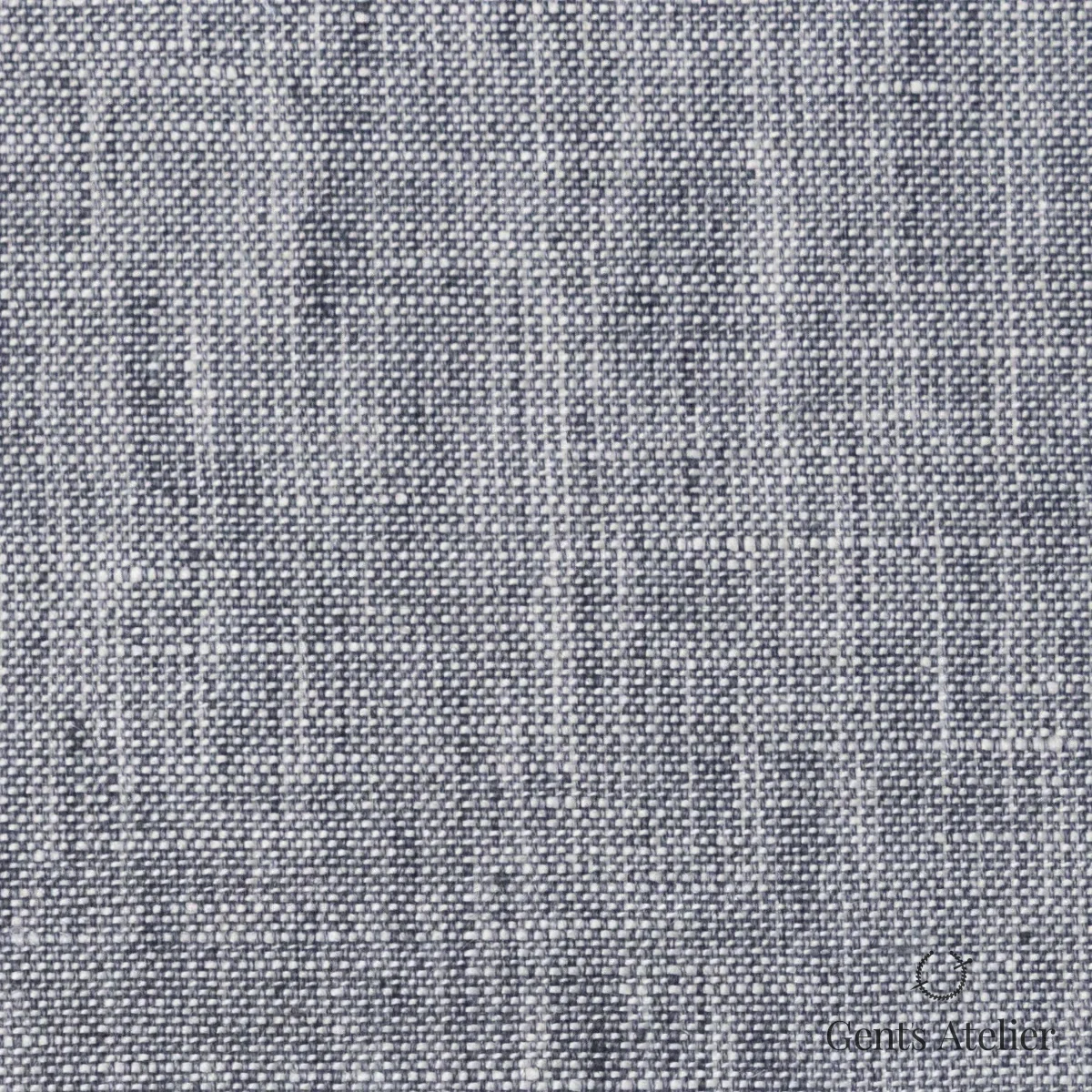 Костюмная ткань Marzoni 613 - 536 / 900 — Светло-серый, меланж, 100% Linen