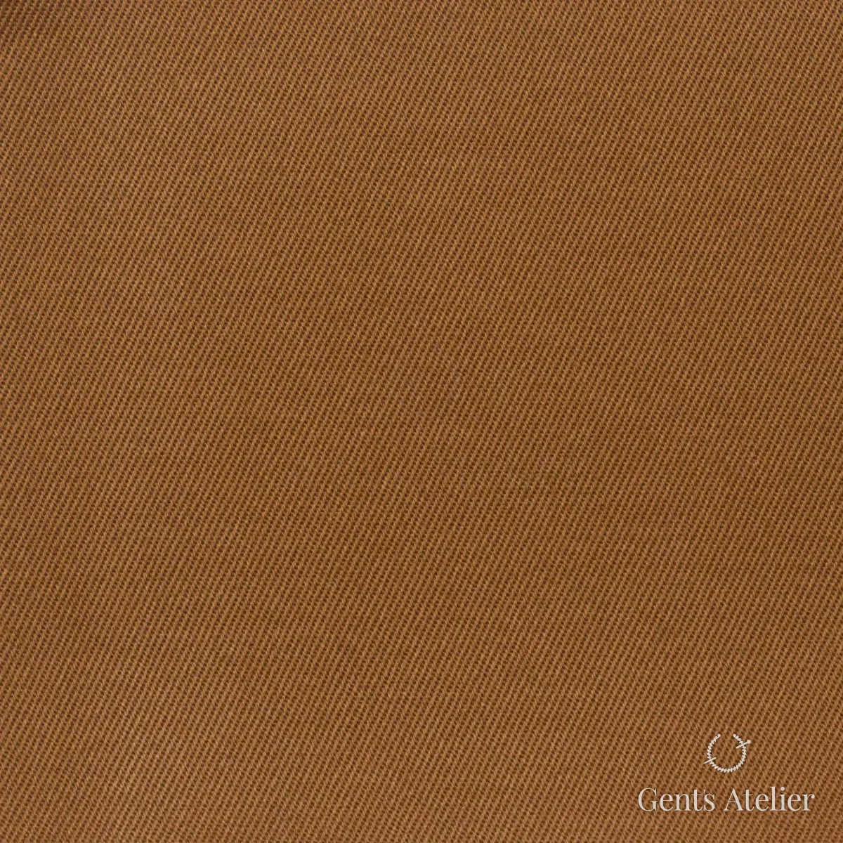 Костюмная ткань Marzoni 614 - 331 / 500 — Хаки, однотонная, 97% Supima Cotton, 3% Lycra