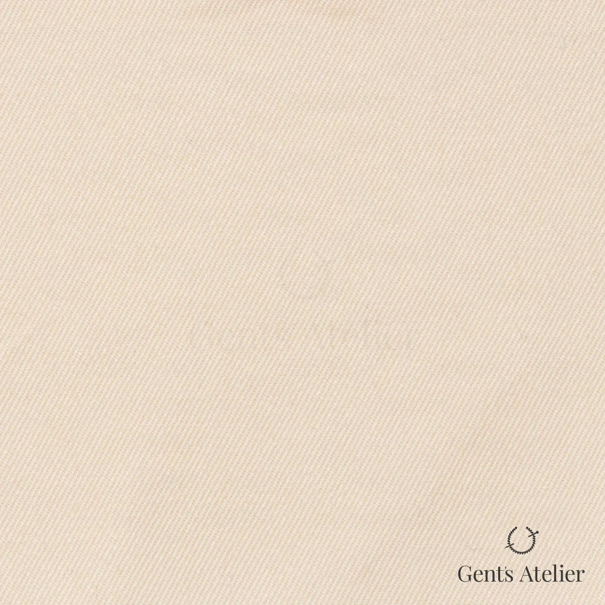 Костюмная ткань Marzoni 614 - 345 / 500 — Миндальный, однотонная, 97% Supima Cotton, 3% Lycra