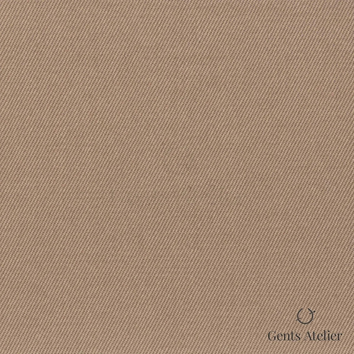 Костюмная ткань Marzoni 614 - 532 / 600 — Бежевый, однотонная, 97% Supima Cotton, 3% Lycra