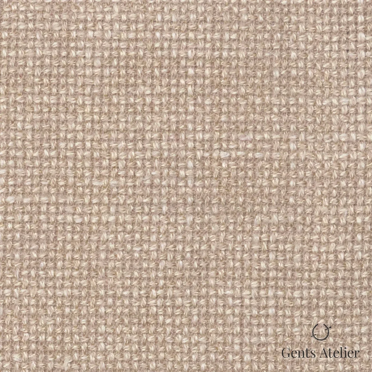 Костюмная ткань Marzoni 655 - 584 / 1200 — Бежевый, меланж, 60% шерсть, 18% Linen, 18% Silk, 4% Cashmere